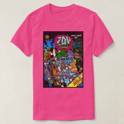 EEN ANDER GEWELDIG ONDERGRONDS STRIP HOESJE KUNSTW T-SHIRT (Design voorkant)