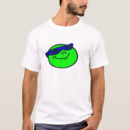 Een ander gezicht Groen met Joy T-shirt (Voorkant)