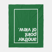 Een ander gezichtspunt fleece deken (Voorkant)