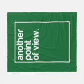 Een ander gezichtspunt fleece deken (Voorkant (Horizontaal))