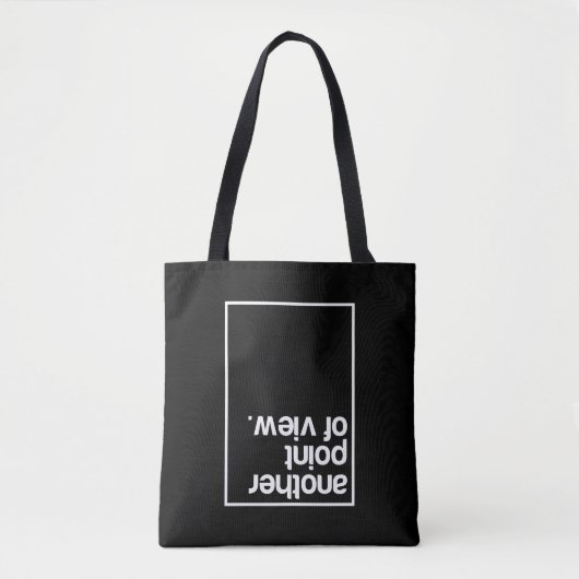 Een ander gezichtspunt tote bag (Voorkant)