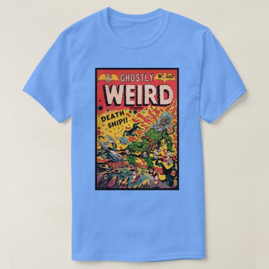 EEN ANDER GROOT  HORROR STRIPBOEK HOESJE T-SHIRT (Design voorkant)