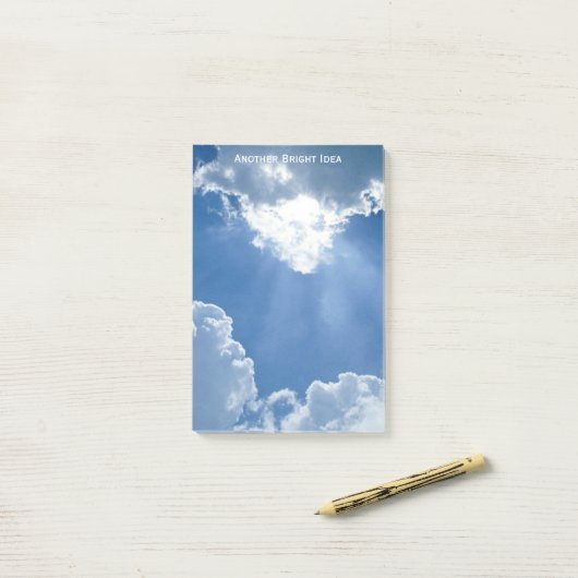 Een ander helder idee post-it® notes (Op bureau)