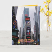 Een ander Jaar! Kaart (Gele Bloem)