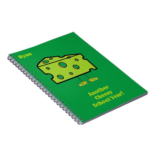 Een ander Kaasachtig Schooljaar Inpakpapier Notiti Notitieboek (Rechterzijde)