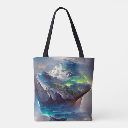 Een ander land in alle rust tote bag (Achterkant)