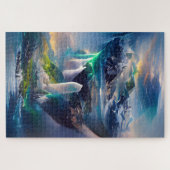 Een ander land leeft in de wolken legpuzzel (Horizontaal)