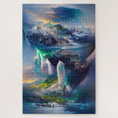 Een ander land leeft in de wolken legpuzzel (Verticaal)