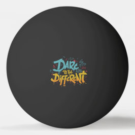 Een ander merk pingpongbal