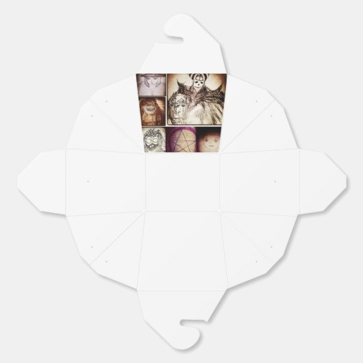 Een ander mysterie bedankdoosjes (Ongevouwen)