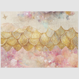 Een ander ontwerp van de Zeemeerminy Galaxy-reeks Tissuepapier