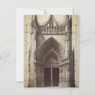 Een ander portaal briefkaart