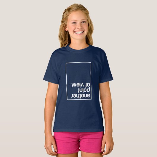 Een ander punt van uitzicht t-shirt (Voorkant volledig)