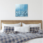 Een Ander Regenachtig Schilderij Canvas Afdruk (Insitu (Slaapkamer))