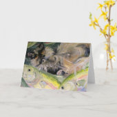 Een ander soort hemels wenskaart kaart (Gele Bloem)