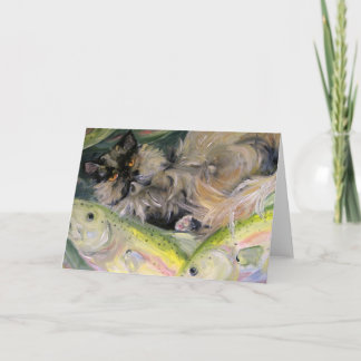 Een ander soort hemels wenskaart kaart