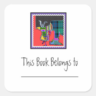 Een ander soort Sticker van een kookplaat