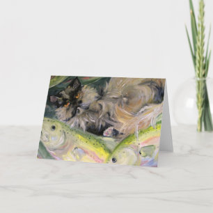 Een ander soort wenskaart van de hemel kaart