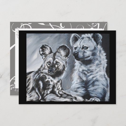 Een ander soort wereld briefkaart (Voorkant / Achterkant)