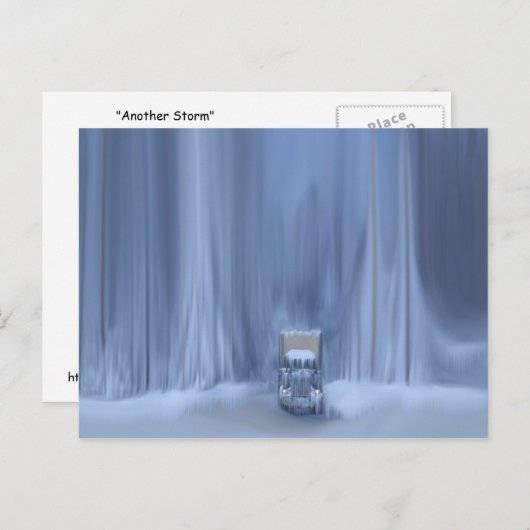 Een ander Storm Briefkaart (Voorkant / Achterkant)