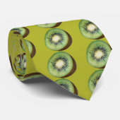 Een ander Stropdas voor voedselontwerp! Een Kiwi. (Opgerold)