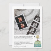 Een ander thema voor paspoortreizen | Fotozwangers Aankondiging (Achterkant)