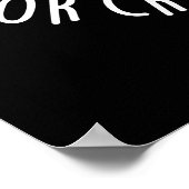 Een ander uithangbord voor het uitvoeren van luide poster (Hoek)