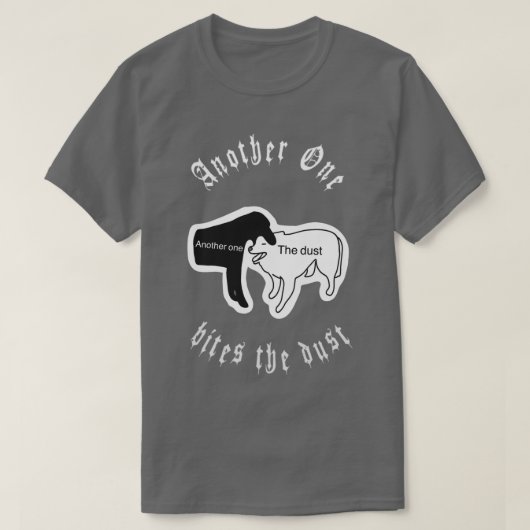 Een ander vat de stof op t-shirt (Design voorkant)