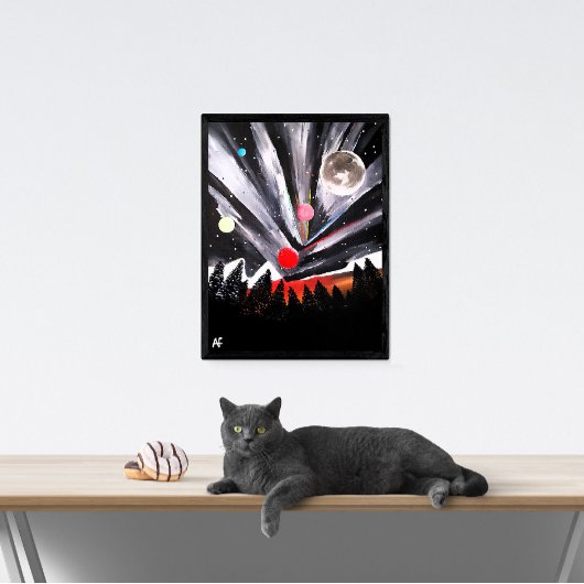 Een ander wereldschilderij van Alfred Fox Canvas Afdruk