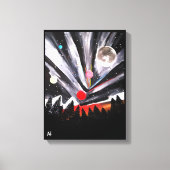 Een ander wereldschilderij van Alfred Fox Canvas Afdruk (Voorkant)