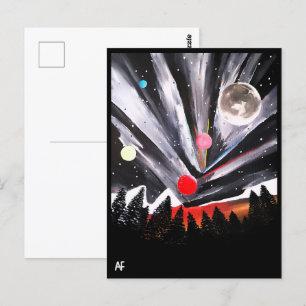 Een ander wereldschilderij van Alfred Fox Collecta Briefkaart