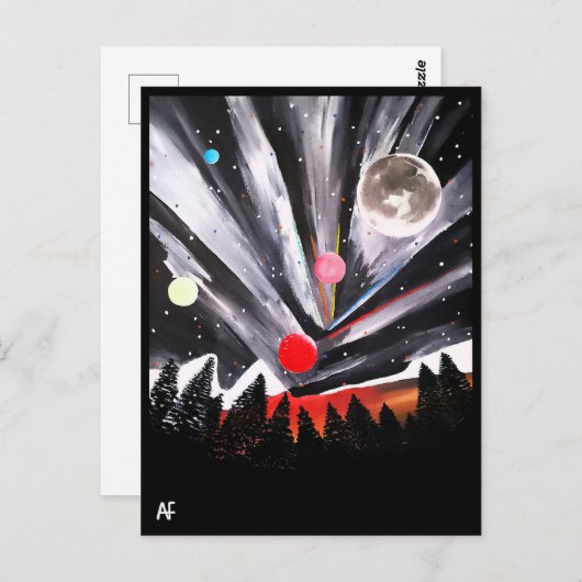 Een ander wereldschilderij van Alfred Fox Collecta Briefkaart (Voorkant / Achterkant)