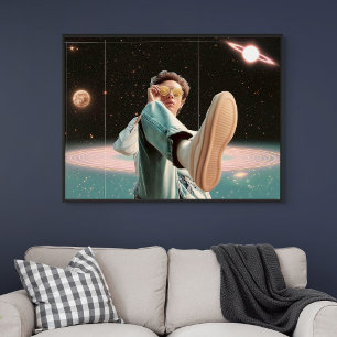 Een andere baan betreden poster