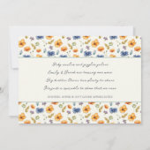 Een andere Baby is het brouwen van bloementheekopj Kaart (Achterkant)