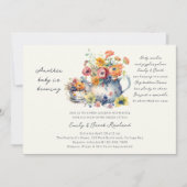 Een andere Baby is het brouwen van bloemetjestheep Kaart (Voorkant)