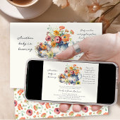 Een andere Baby is het brouwen van bloemetjestheep Kaart