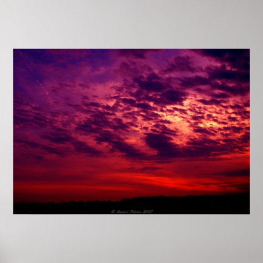 Een andere Beautfiul Sunset Poster (Voorkant)