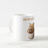 Een andere beker van Capy met Cute Capybara Koffiemok (Voorkant links)