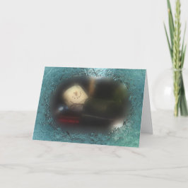 Een andere Blauwe Slaapzak S'Mores Feestdagen Kaart