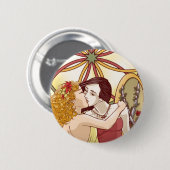 Een andere Button van het meisje (Voorkant /achterkant)