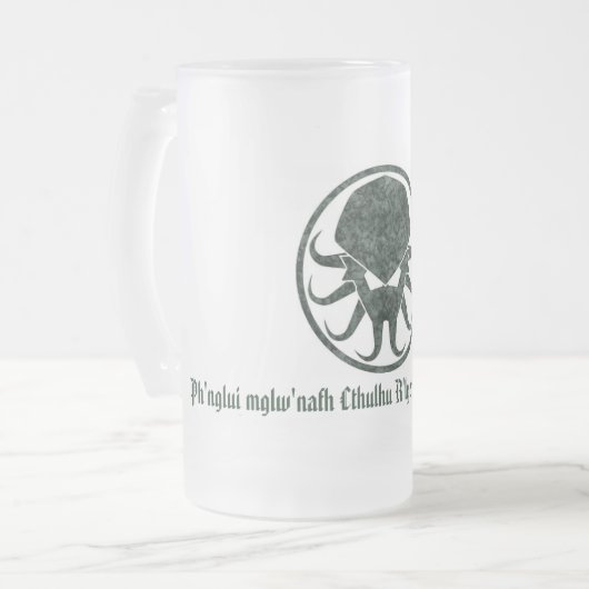 een andere cthulhu - mok (Voorkant links)