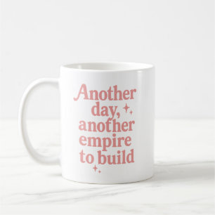 Een andere dag, een ander rijk om Motivatie te bou Koffiemok