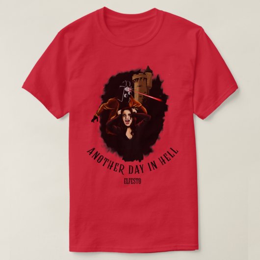 Een andere dag in de hel 2 t-shirt (Design voorkant)