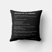 Een andere dag in het paradijs liefde poëzie kussen (Achterkant)