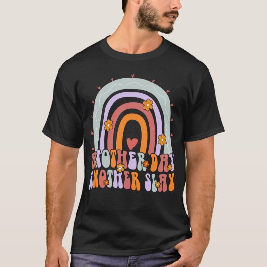 Een andere dag weer een slappe groovy Motivatie po T-shirt (Voorkant)