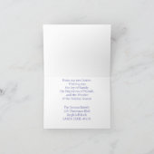 Een andere deur - Kerstmis met nieuwe adreskaart Feestdagen Kaart (Binnen)