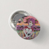 Een andere dimensie ronde button 3,2 cm (Voorkant /achterkant)