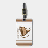 Een andere enkel Aap Bagagelabel (Voorkant verticaal)