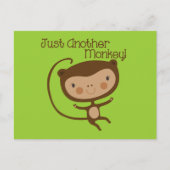 Een andere enkel Aap Briefkaart (Voorkant)
