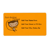 Een andere enkel Aap Etiket (Voorkant)